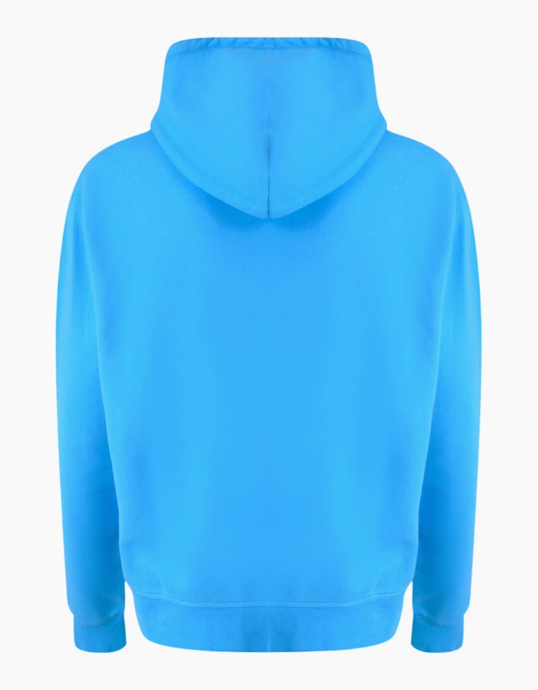 Dsquared2 Icon Small Logo Light Blue Hoodie