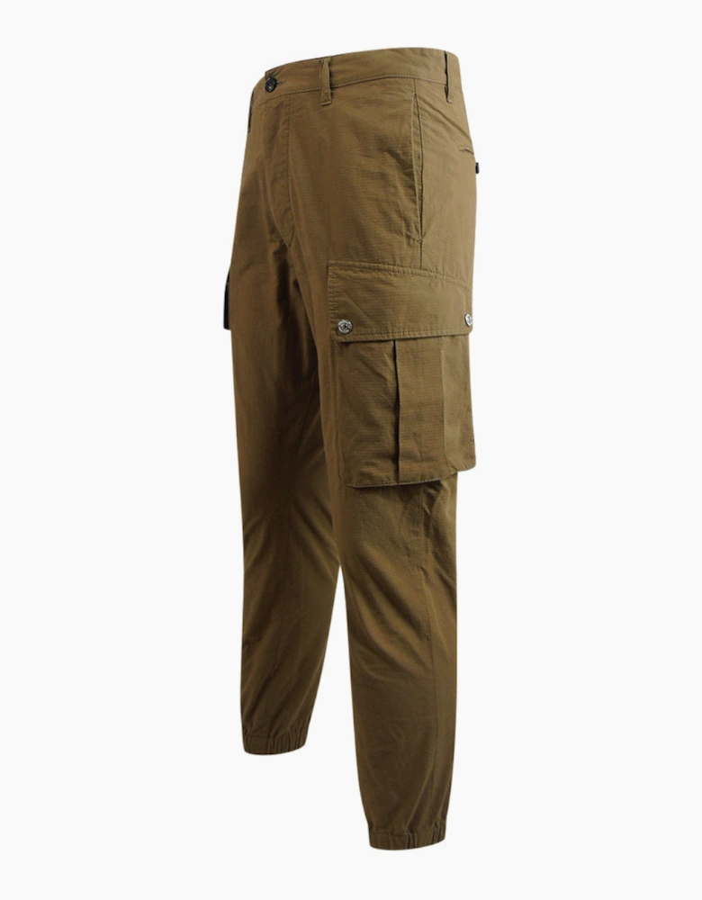 Dsquared2 Brown Cargo Style Trousers