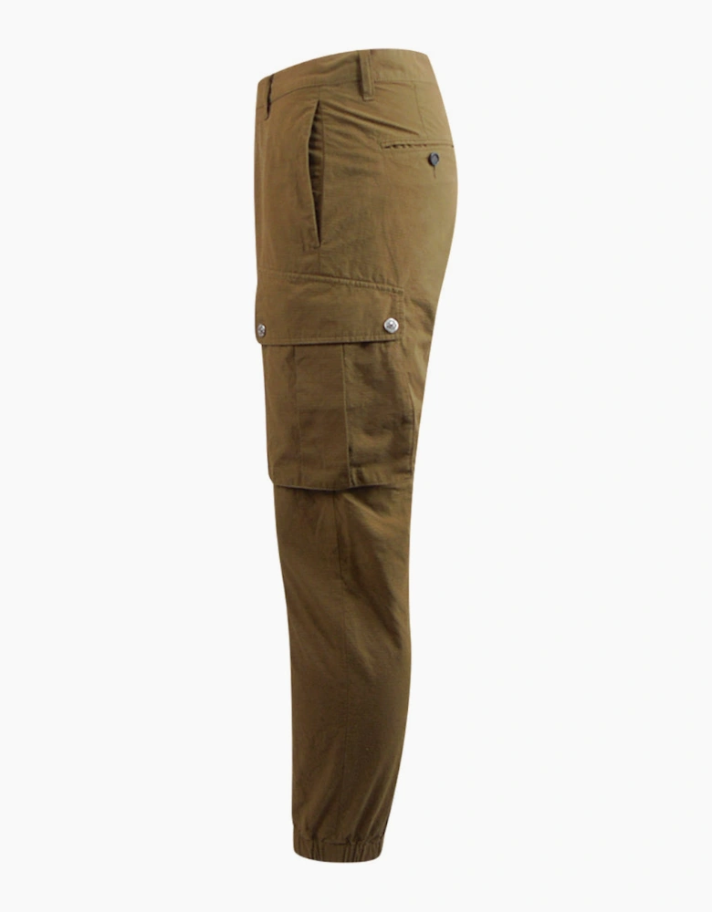 Dsquared2 Brown Cargo Style Trousers