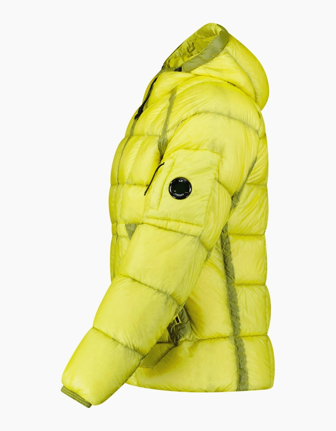 CP Company D.D. Shell Hooded Down Puffer Jacket Green Sheen
