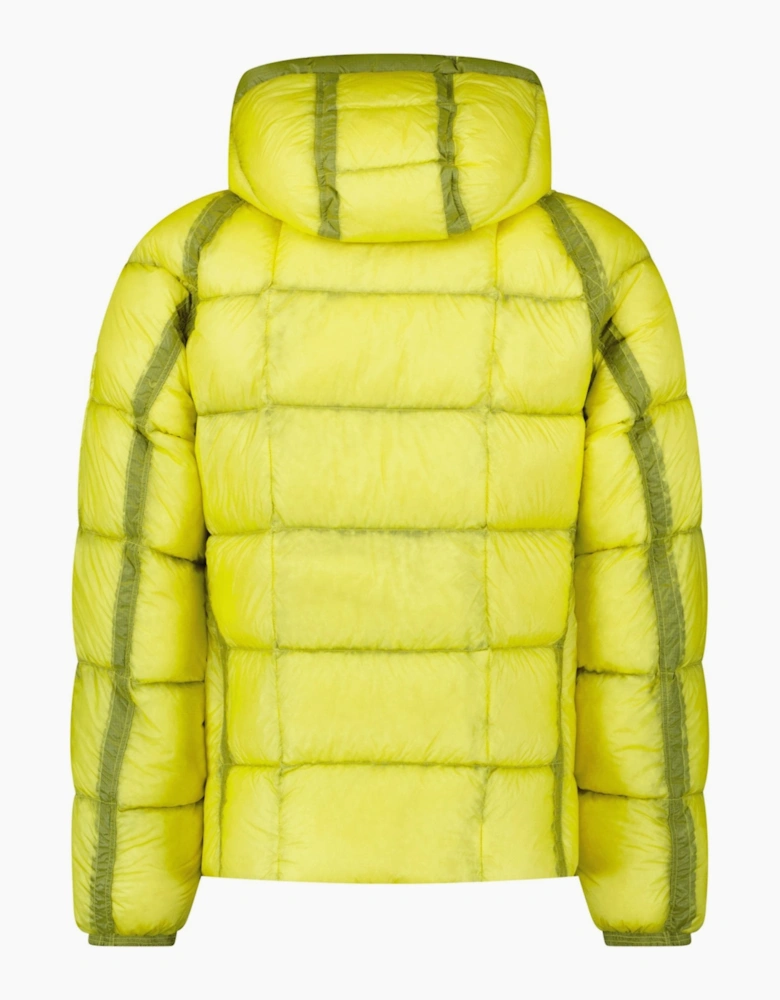 CP Company D.D. Shell Hooded Down Puffer Jacket Green Sheen