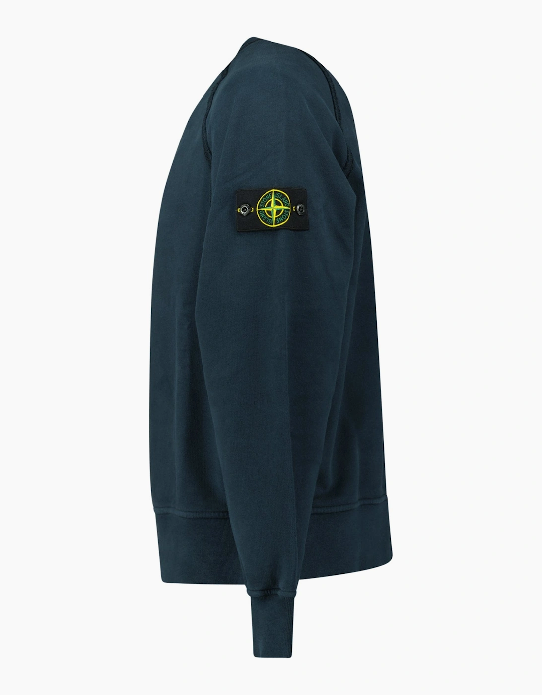 Stone Island Relaxed Fit Crewneck Sweatshirt Navy