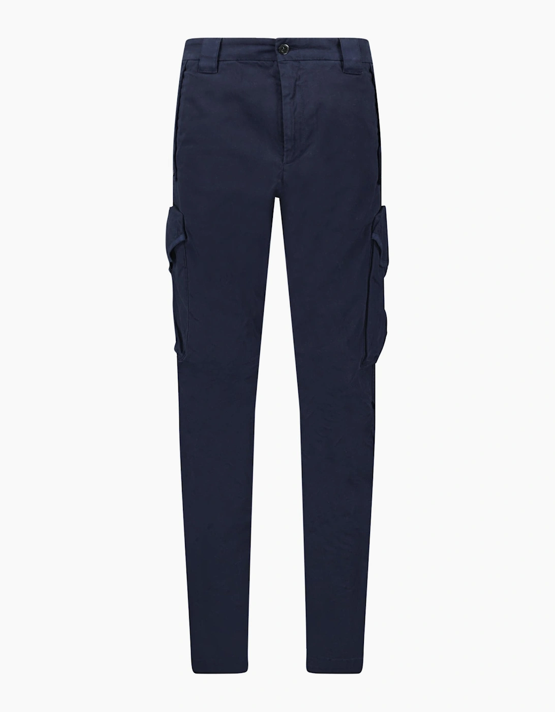 CP Company Stretch Sateen Ergonomic Lens Cargo Pants in Navy, 5 of 4