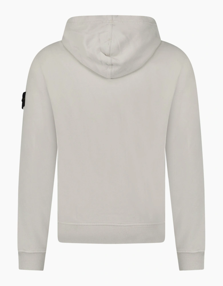 Stone Island Hooded Sweatshirt in Pearly Grey