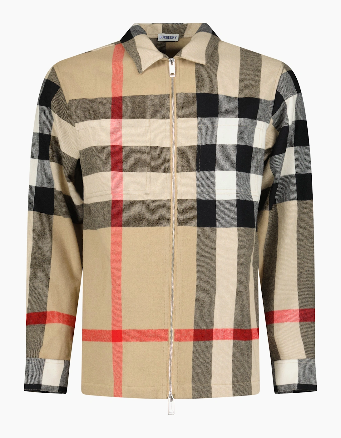 Burberry Clifden Check Overshirt in Archive Beige, 4 of 3