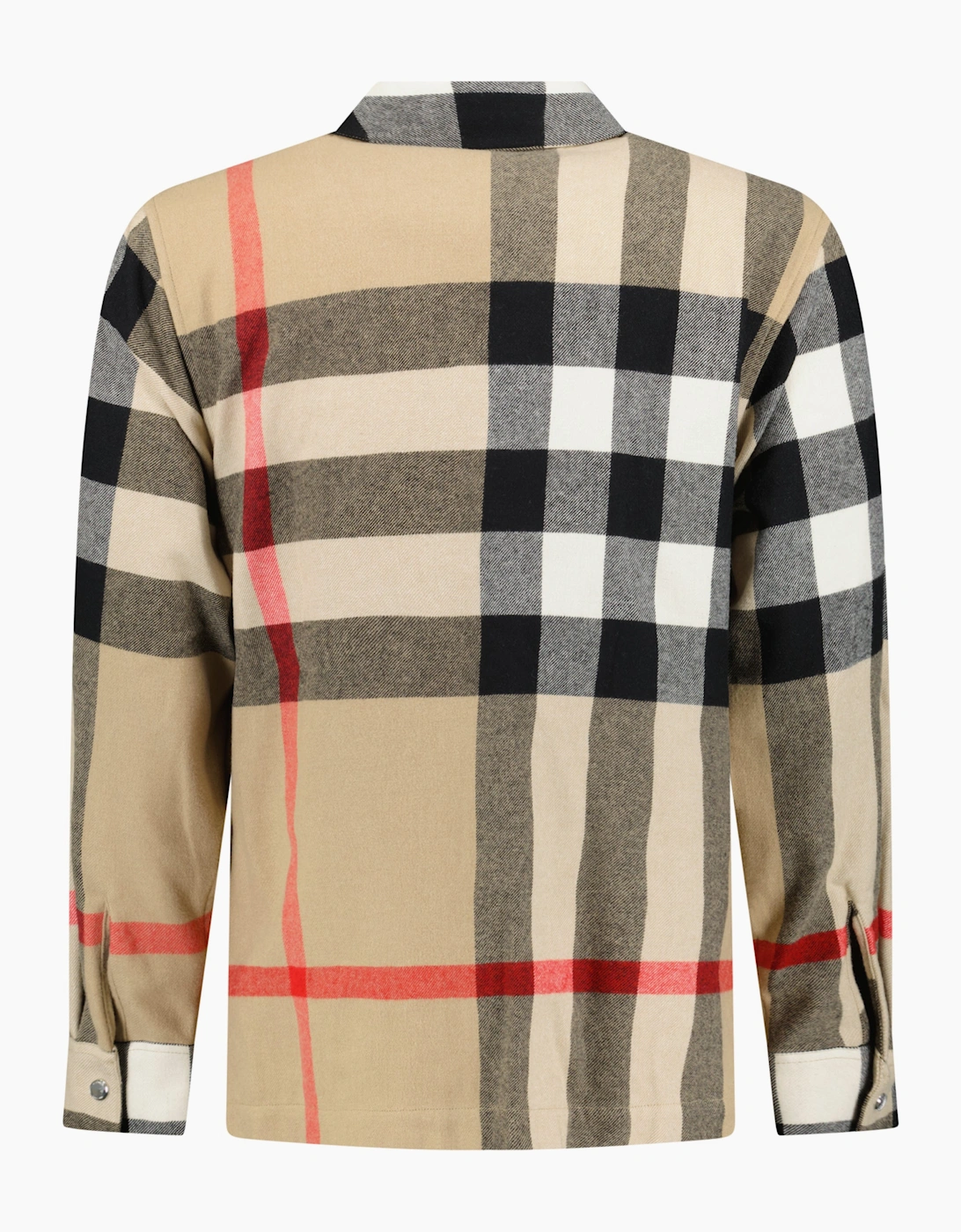 Burberry Clifden Check Overshirt in Archive Beige