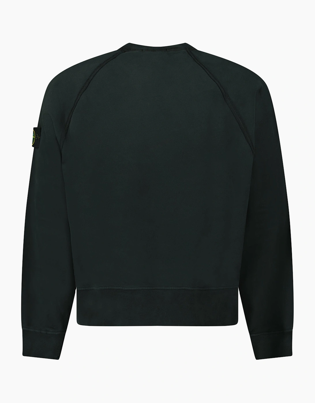 Stone Island Relaxed Fit Crewneck Sweatshirt Black
