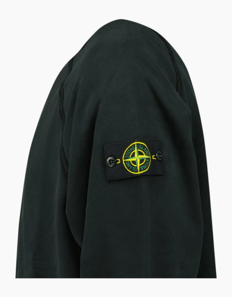 Stone Island Relaxed Fit Crewneck Sweatshirt Black
