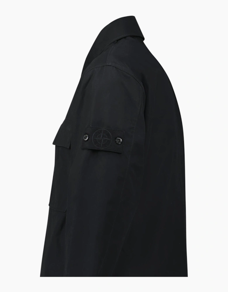 Stone Island Comfort-fit Overshirt Black