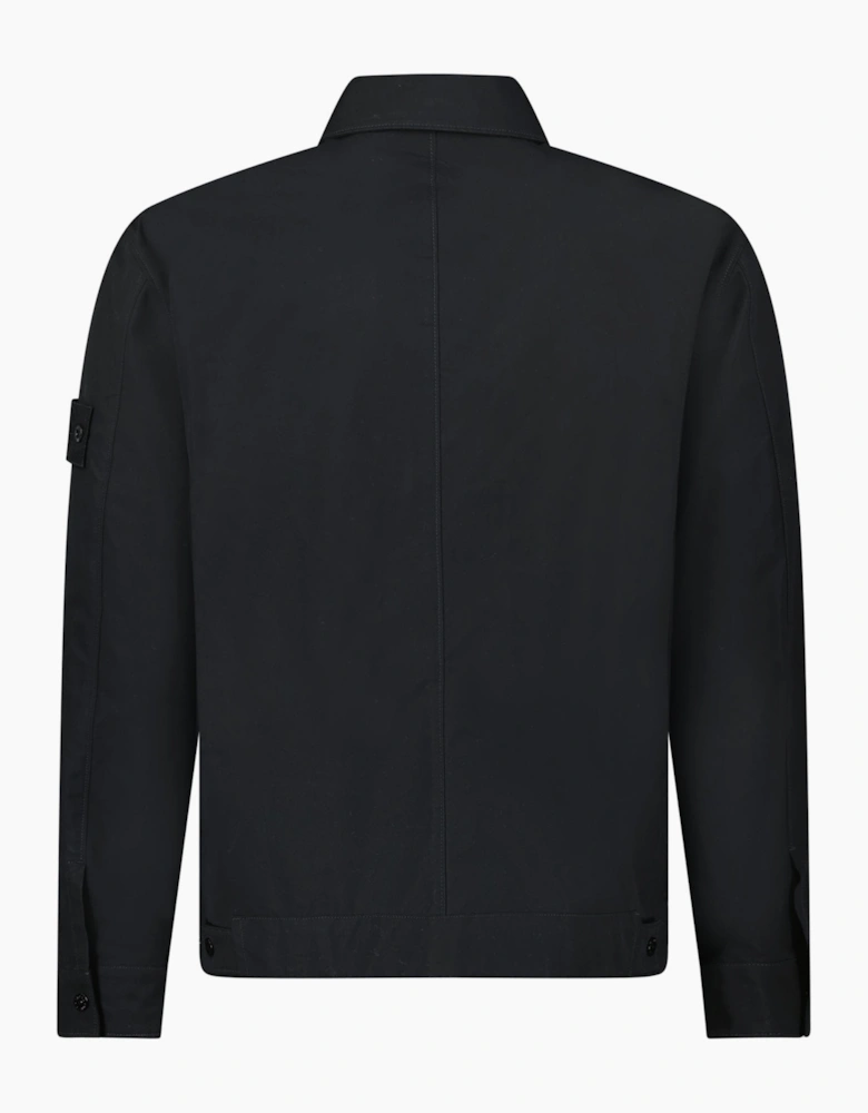 Stone Island Comfort-fit Overshirt Black