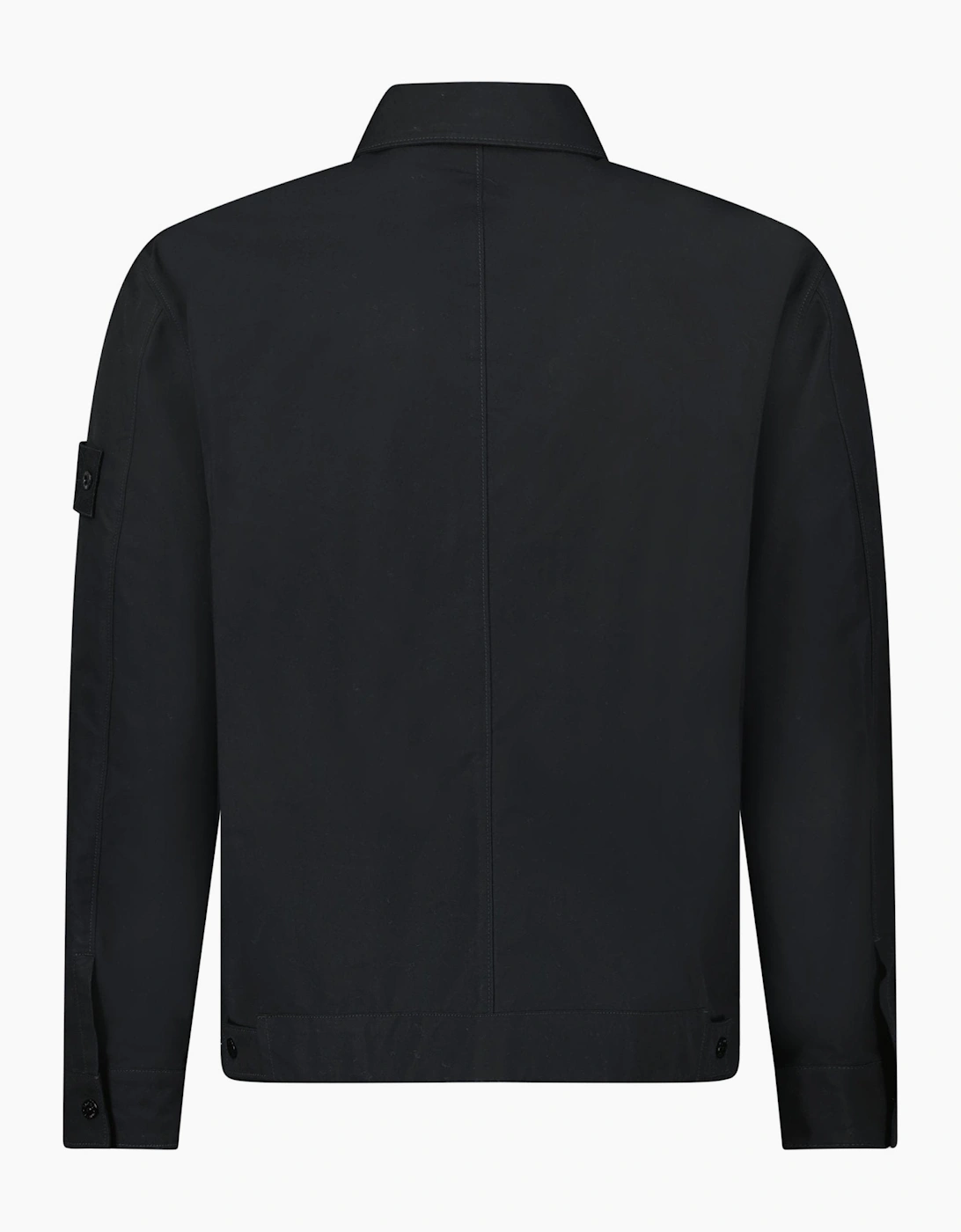 Stone Island Comfort-fit Overshirt Black