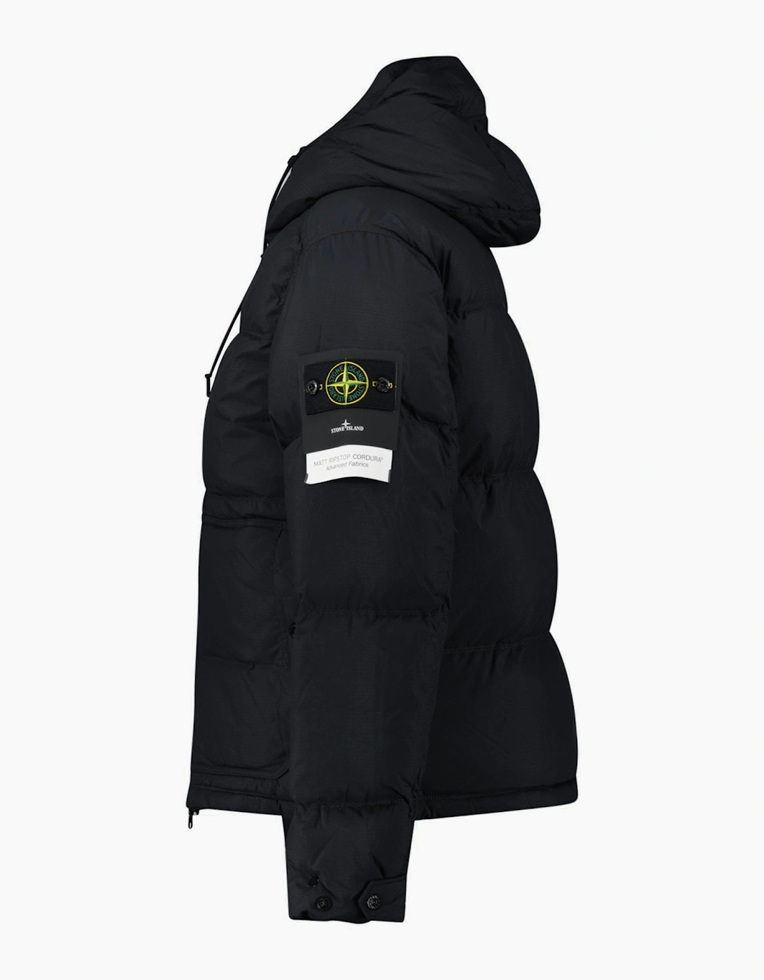 Stone Island Down Matte Ripstop Cordura® Advanced Fabric Parka in Black