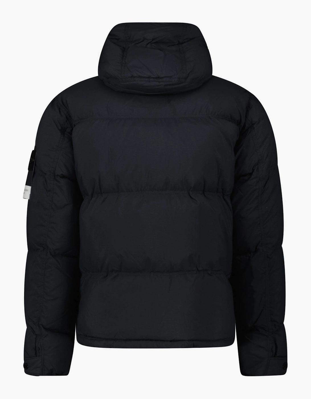 Stone Island Down Matte Ripstop Cordura® Advanced Fabric Parka in Black