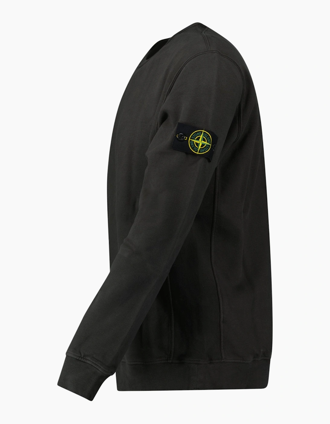 Stone Island Crewneck Sweatshirt in Lead Grey