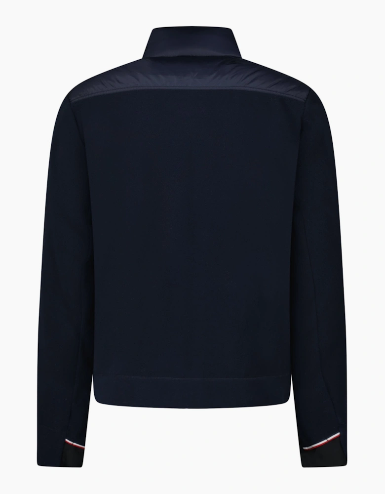 Moncler Grenoble Padded Cardigan in Navy