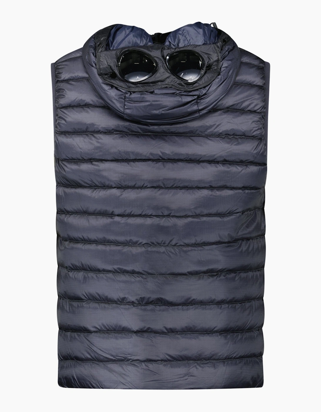 CP Company Goggle Down Gilet in Navy