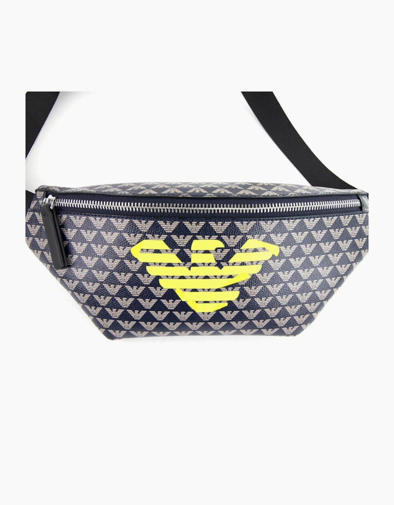 Emporio Armani Jnr Logo Belt Bag Blue