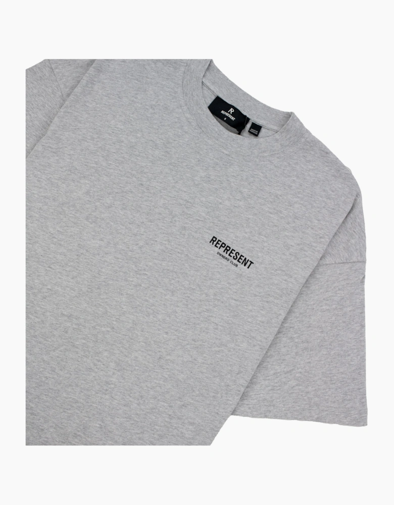 Represent Owners Club T-shirt Ash Grey/black