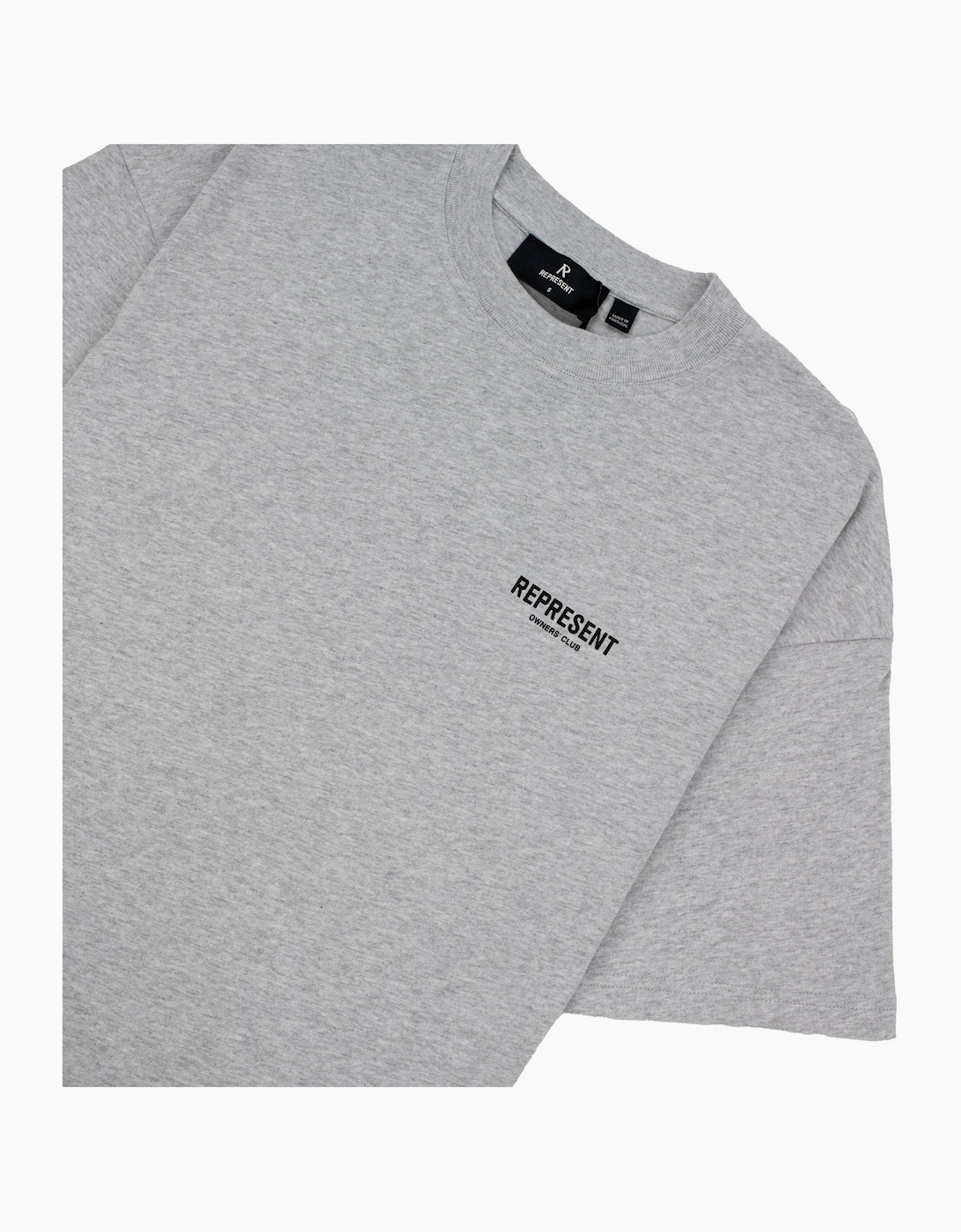 Represent Owners Club T-shirt Ash Grey/black