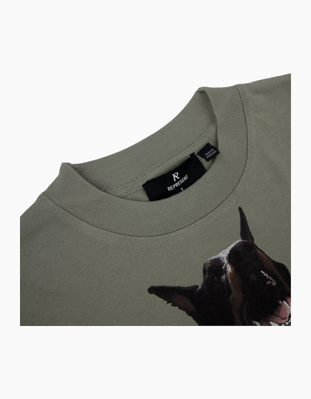 Represent Thoroughbred T Shirt Khaki