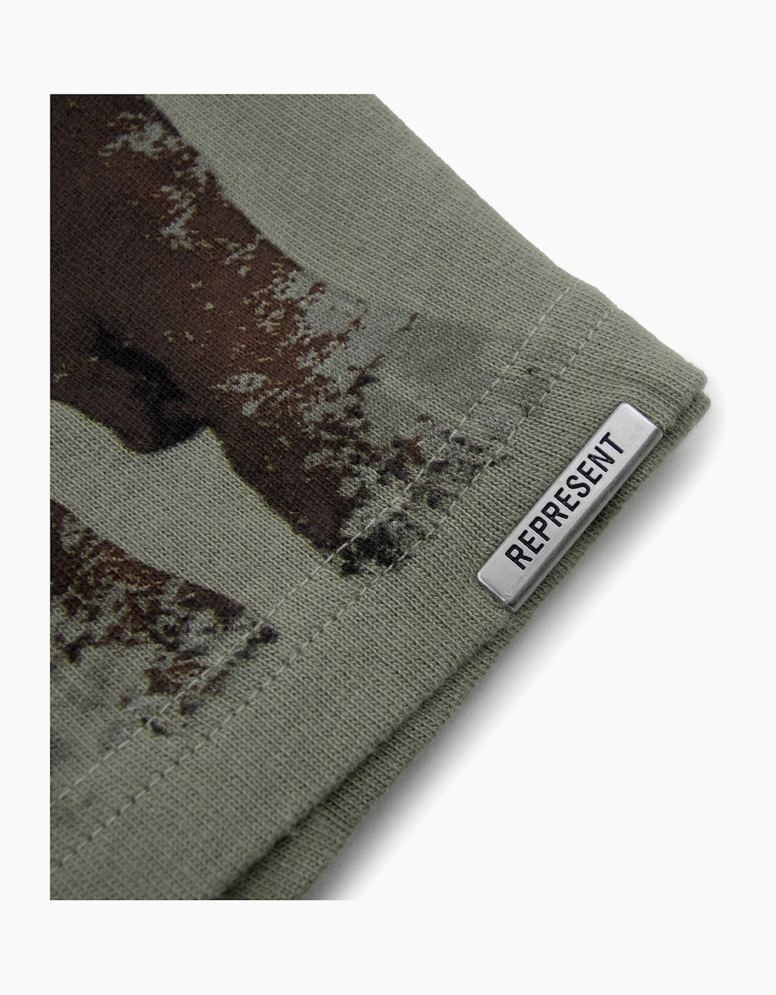 Represent Thoroughbred T Shirt Khaki