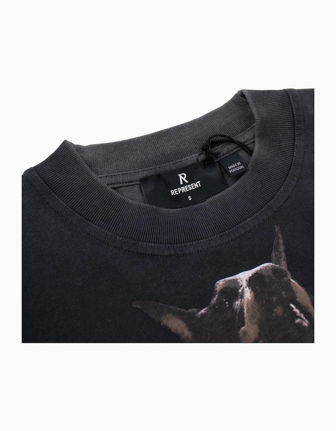 Represent Thoroughbred T Shirt Vintage Black