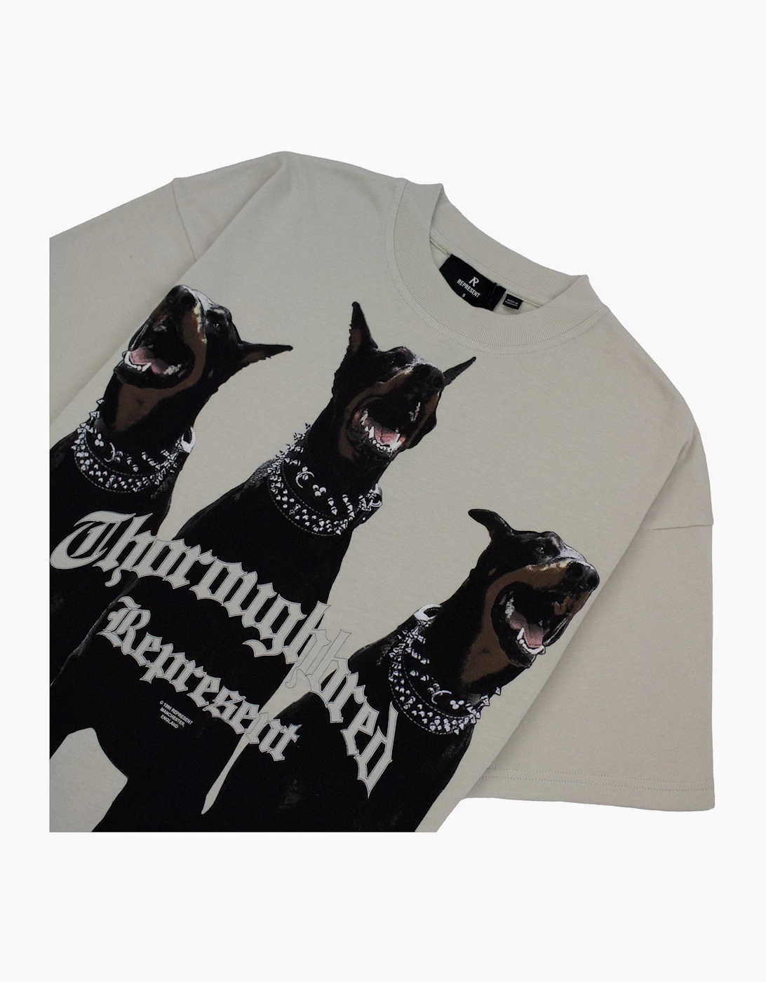 Represent Thoroughbred T Shirt Vintage White