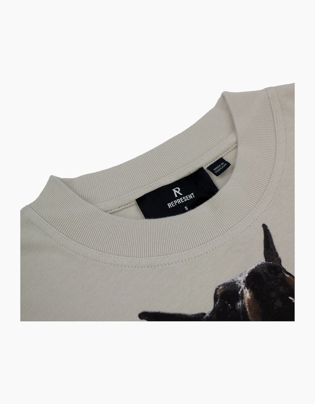 Represent Thoroughbred T Shirt Vintage White