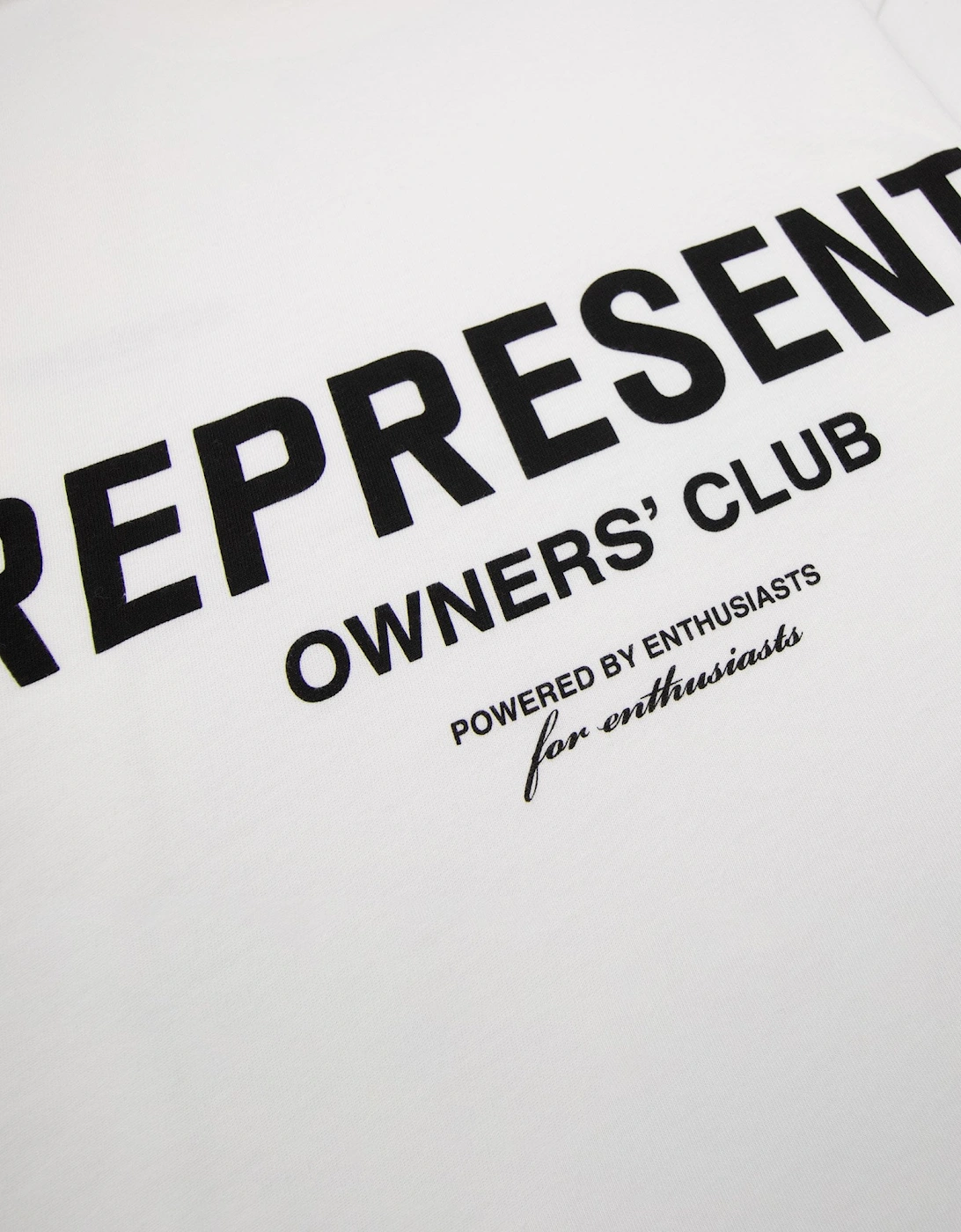 Represent Owners Club T-shirt Flat White