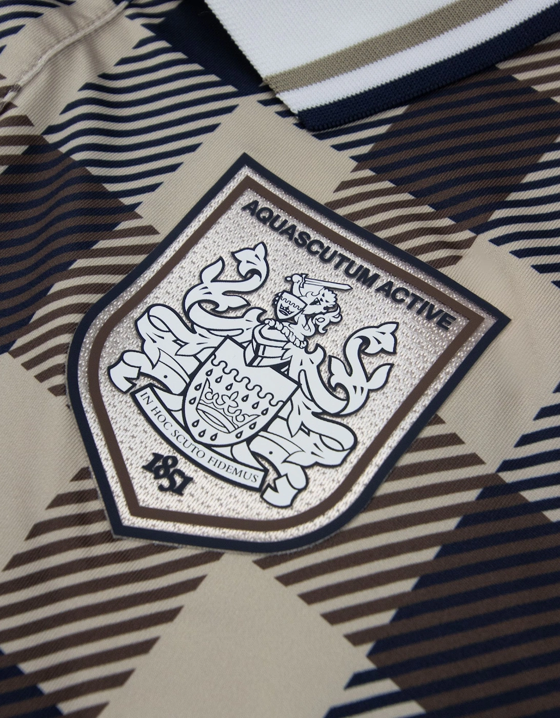 Aquascutum Since 1851 Football Shirt Macro Check 30