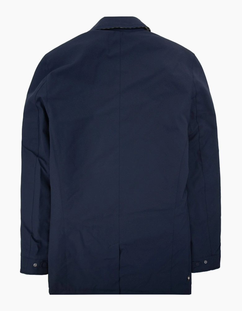 Aquascutum Shell Active Mid Trench Coat Navy 11