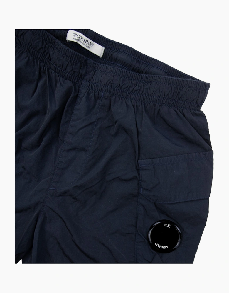 Cp Company Undersixteen Chrome-r Lense Cargo Swim Shorts Navy