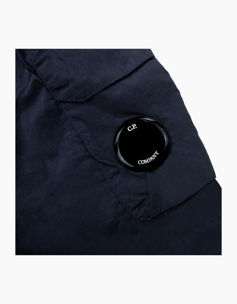 Cp Company Undersixteen Chrome-r Lense Cargo Swim Shorts Navy