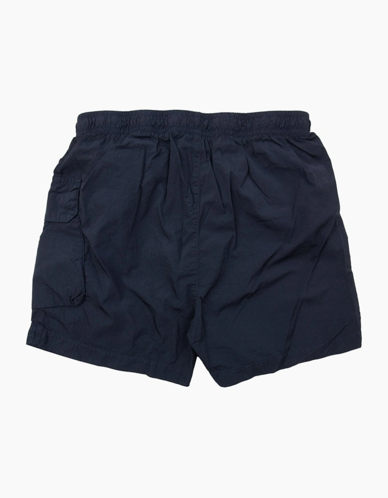 Cp Company Undersixteen Chrome-r Lense Cargo Swim Shorts Navy