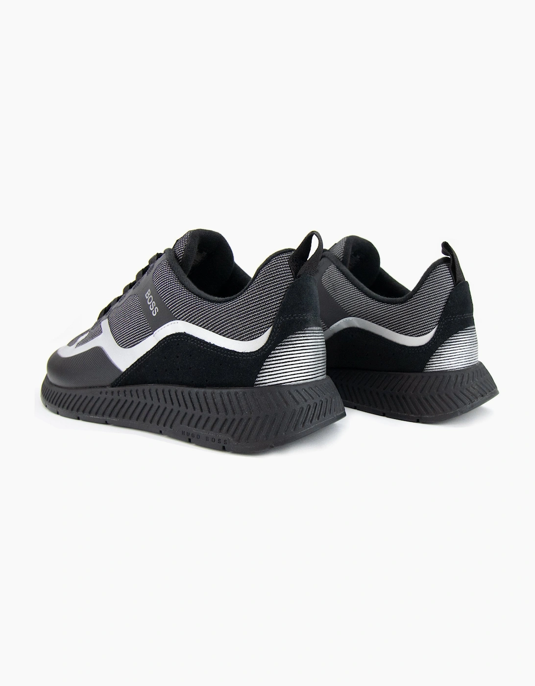 Hugo Boss Titanium Mesh Runner Black