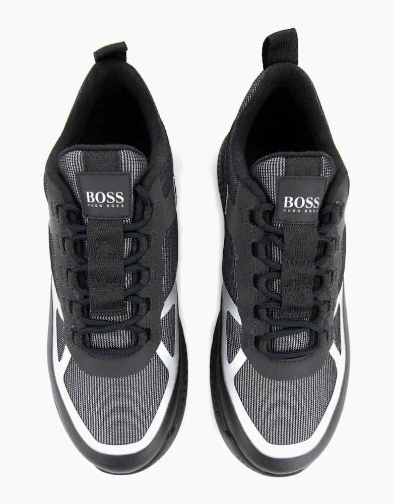 Hugo Boss Titanium Mesh Runner Black