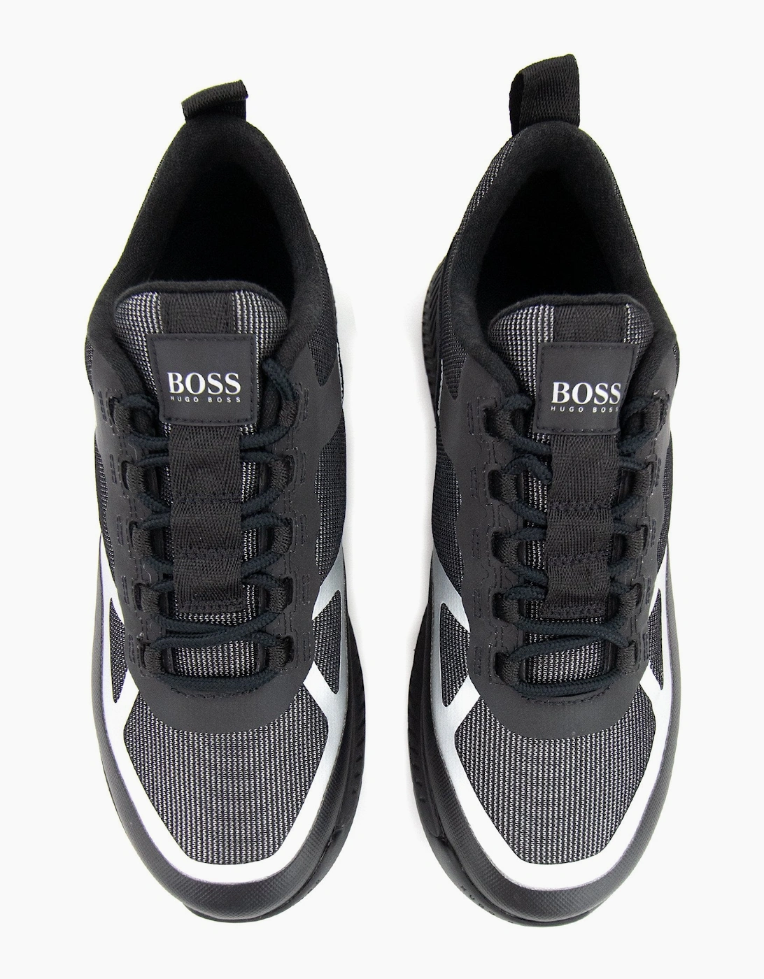 Hugo Boss Titanium Mesh Runner Black