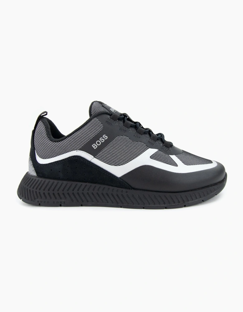 Hugo Boss Titanium Mesh Runner Black