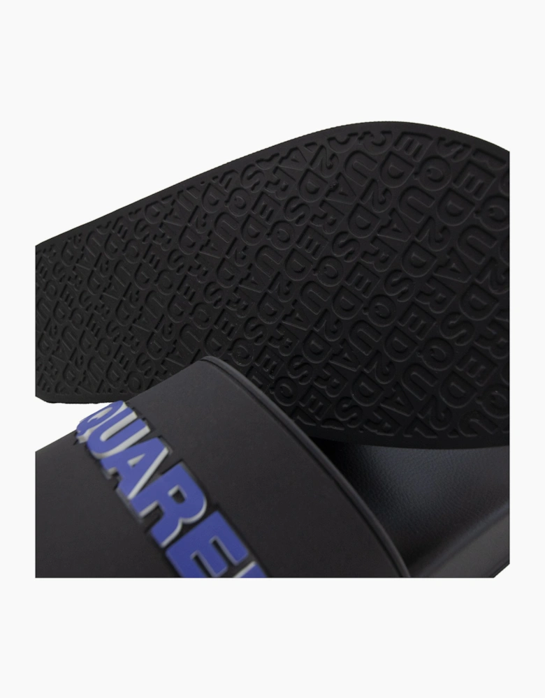 Dsquared2 Dsquared Logo Slides Black/Blue