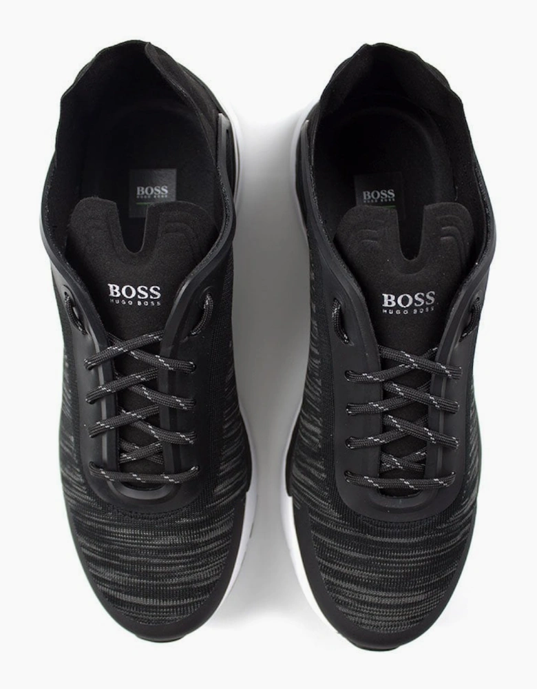 Hugo Boss Velocity Run Shoes Knit Grey