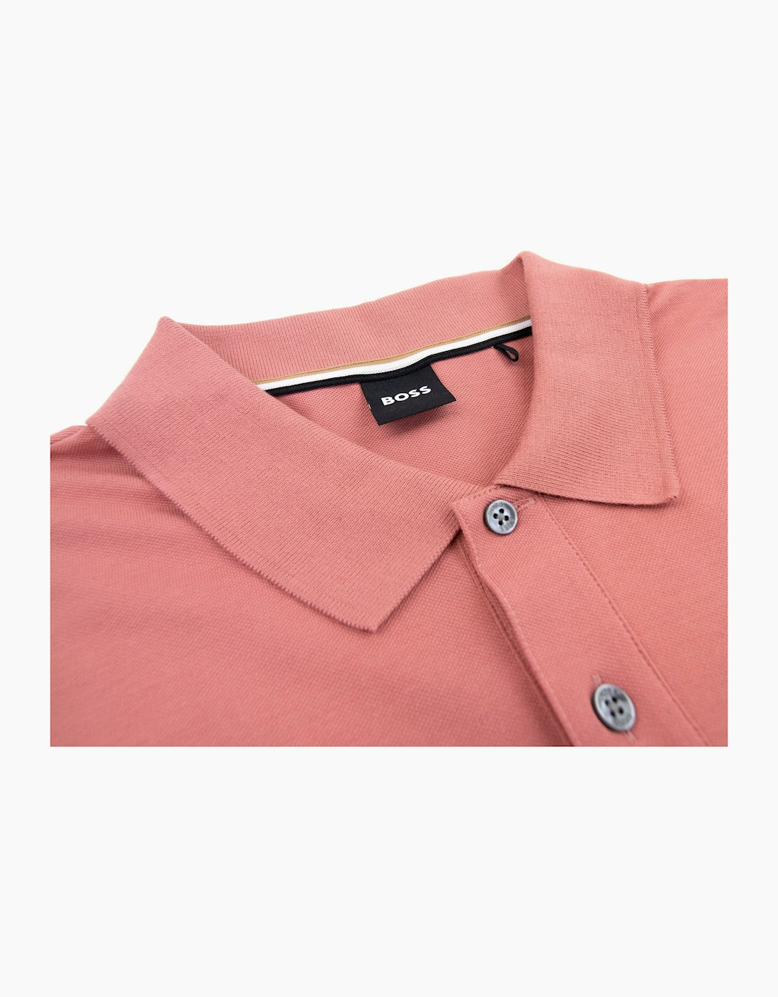Hugo Boss Pallas Embroidered Logo S/s Polo Light Red 692
