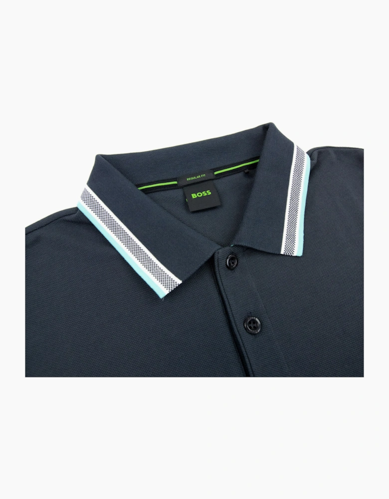 Hugo Boss Paddy Embroidered Logo Polo Navy 409