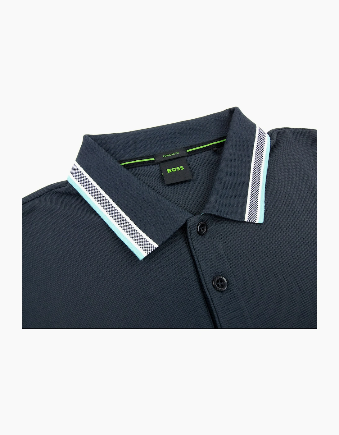 Hugo Boss Paddy Embroidered Logo Polo Navy 409