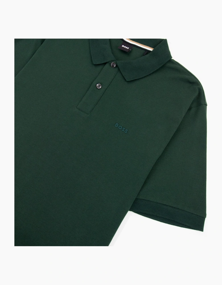 Hugo Boss Pallas Embroidered Logo S/s Polo Dark Green 350