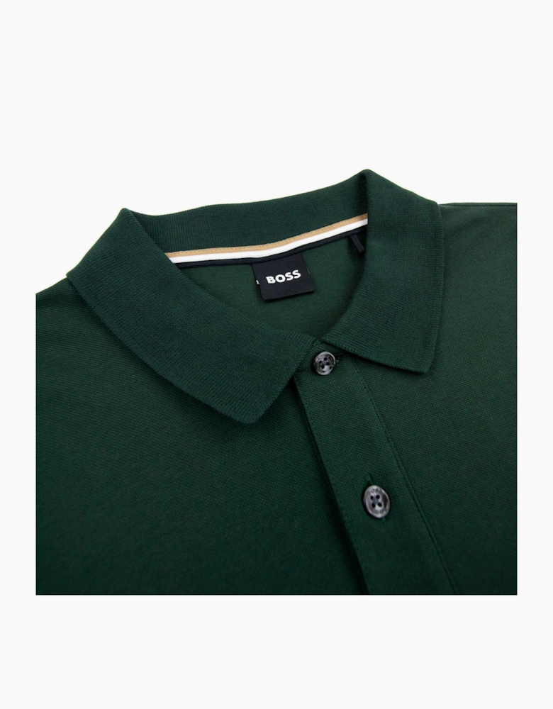 Hugo Boss Pallas Embroidered Logo S/s Polo Dark Green 350