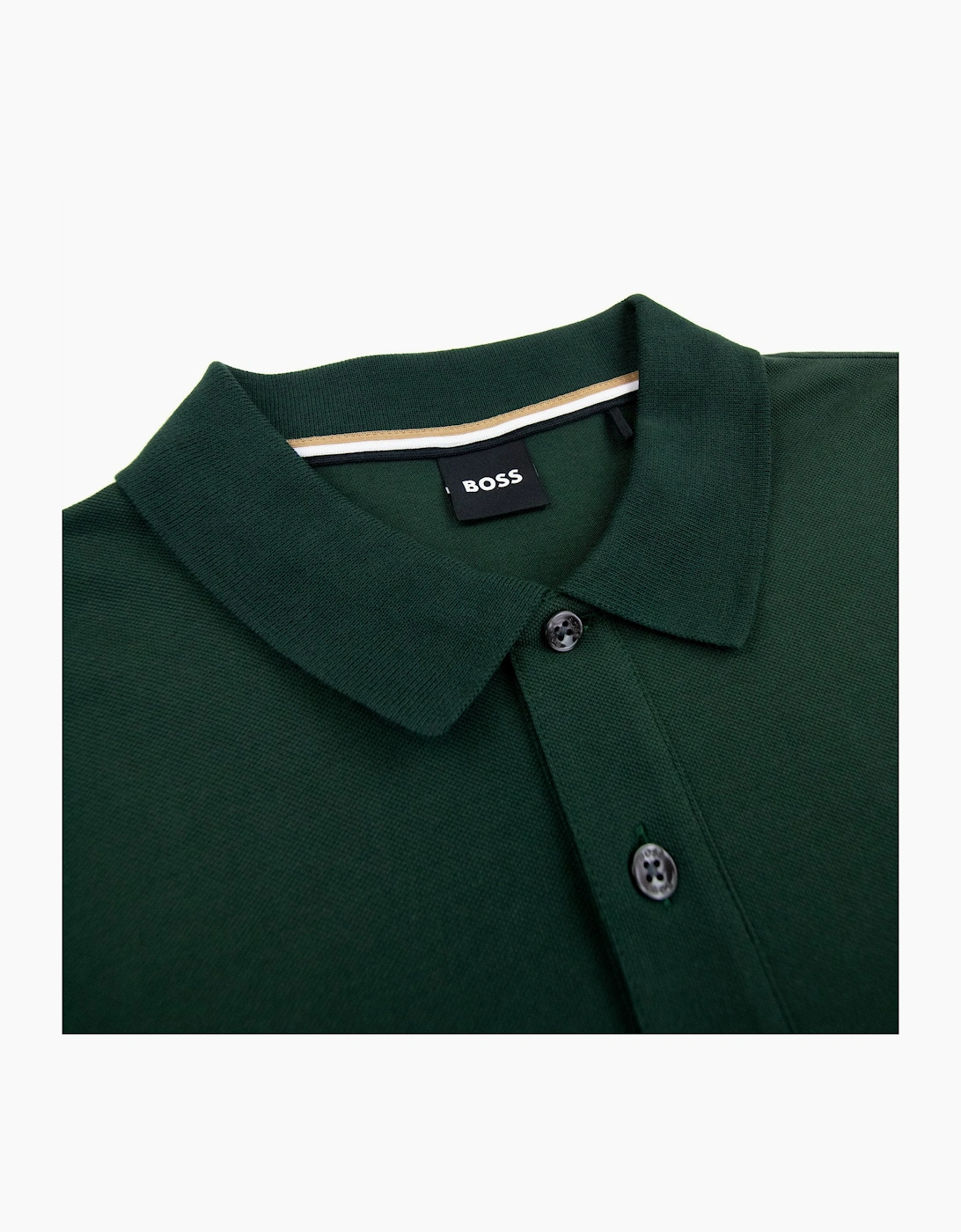 Hugo Boss Pallas Embroidered Logo S/s Polo Dark Green 350