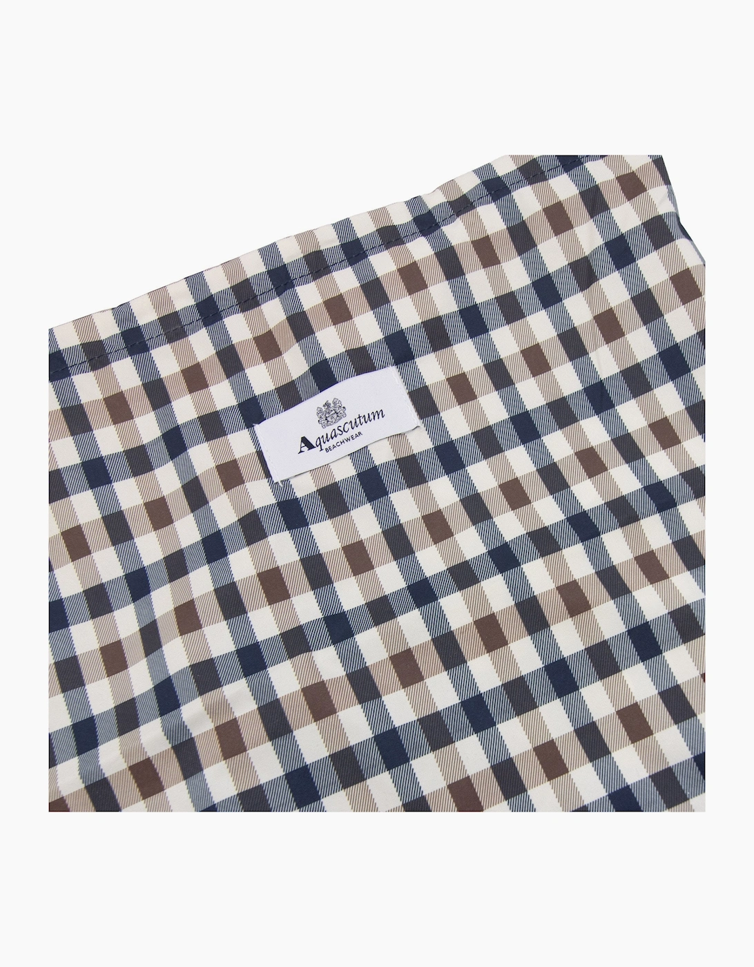 Aquascutum Iconic Volley Swim Shorts Club Check 28