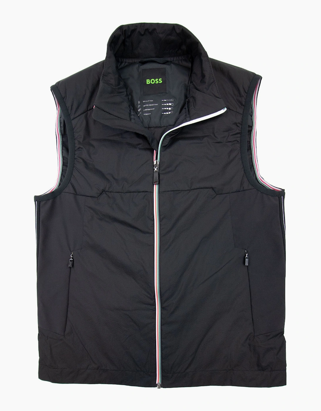 Hugo Boss V Mero Padded Vest Black 001