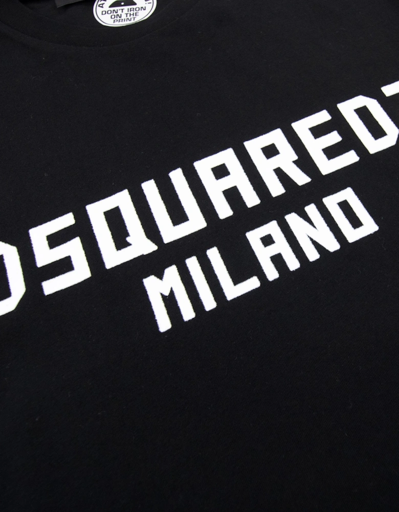 Dsquared2 Cool Fit Dsquared Milano T-shirt Black