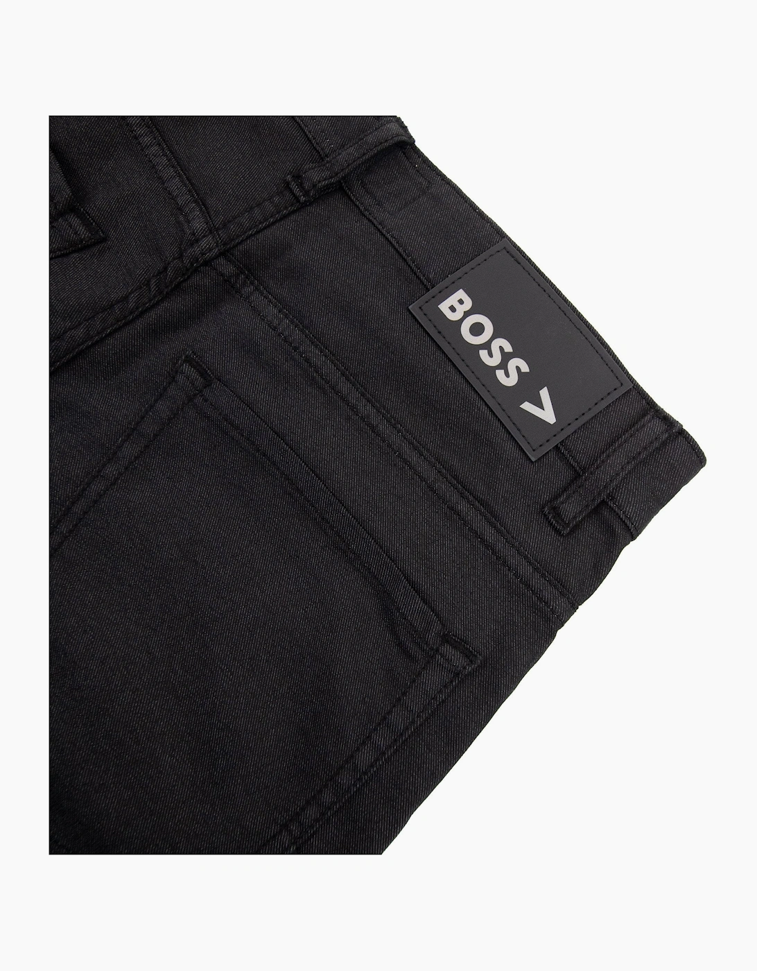 Hugo Boss Delaware 3-1-20 Slim Fit Stretch Jean Black 001